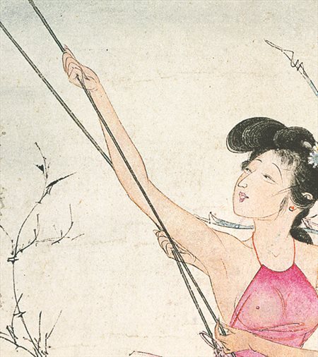 安龙县-胡也佛的仕女画和最知名的金瓶梅秘戏图